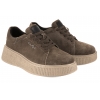 FILIPPO DP7982 PÓŁBUTY DAMSKIE SNEAKERSY NA PLATFORMIE SKÓRZANE brązowe