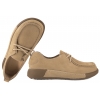 LORETTA VITALE W9960 SKÓRZANE PÓŁBUTY DAMSKIE NUBUK camel