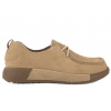 LORETTA VITALE W9960 SKÓRZANE PÓŁBUTY DAMSKIE NUBUK camel