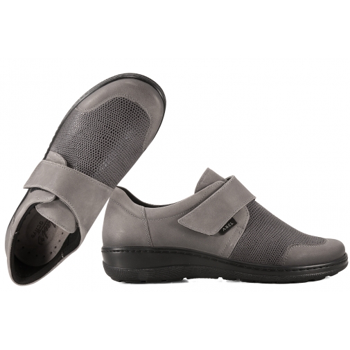 AXEL 1705 COMFORT PÓŁBUTY DAMSKIE NA HALUKSY SKÓRA/ STRETCH TĘGOŚĆ H