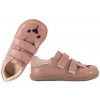 BARTEK 8600655 BAREFOOT PÓŁBUTY DZIECIĘCE TRZEWIKI SKÓRA wrzosowy róż