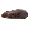 FILIPPO DP8339 SKÓRZANE PÓŁBUTY DAMSKIE SNEAKERSY ZAMSZOWE NA PLATFORMIE c.brąz