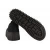FILIPPO DP8271 SKÓRZANE PÓŁBUTY DAMSKIE SNEAKERSY ZAMSZOWE NA PLATFORMIE czarne