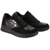 FILIPPO DP8103 PÓŁBUTY DAMSKIE SNEAKERSY SKÓRZANE LAKIERKI czarne