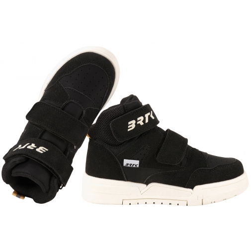BARTEK 8800011 TRZEWIKI DZIECIĘCE BUTY SPORTOWE SNEAKERSY WYSOKIE EKO czarne