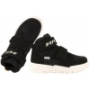 BARTEK 8800011 TRZEWIKI DZIECIĘCE BUTY SPORTOWE SNEAKERSY WYSOKIE EKO czarne