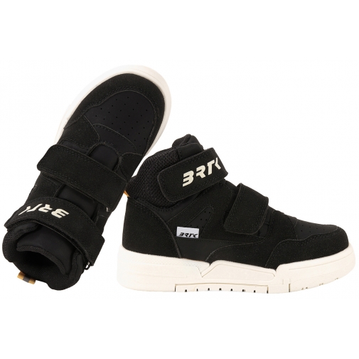 BARTEK 8800011 TRZEWIKI DZIECIĘCE BUTY SPORTOWE SNEAKERSY WYSOKIE EKO czarne