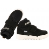 BARTEK 8800011 TRZEWIKI DZIECIĘCE BUTY SPORTOWE SNEAKERSY WYSOKIE EKO czarne
