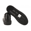 FILIPPO DP6119 SKÓRZANE PÓŁBUTY DAMSKIE SNEAKERSY NA PLATFORMIE czarne