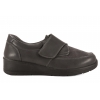 Dr.Jan M6-9 PÓŁBUTY DAMSKIE COMFORT Z RZEPEM PU c.szary