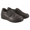 Dr.Jan M6-9 PÓŁBUTY DAMSKIE COMFORT Z RZEPEM PU c.szary