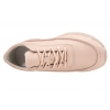 SERGIO LEONE SP-013F PÓŁBUTY SKÓRZANE SPORTOWE DAMSKIE SNEAKERSY pudrowy róż