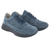 SERGIO LEONE SP-013F PÓŁBUTY SKÓRZANE SPORTOWE DAMSKIE SNEAKERSY granatowe