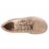 FILIPPO DP7987 SKÓRZANE PÓŁBUTY DAMSKIE SNEAKERSY ZAMSZOWE NA PLATFORMIE beżowe