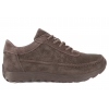 SERGIO LEONE SP-001F PÓŁBUTY SKÓRZANE DAMSKIE SNEAKERSY ZAMSZOWE choco