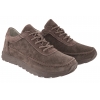 SERGIO LEONE SP-001F PÓŁBUTY SKÓRZANE DAMSKIE SNEAKERSY ZAMSZOWE choco