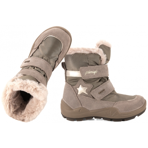 PRIMIGI 2379166 ŚNIEGOWCE TRZEWIKI ZIMOWE KOZACZKI WODOODPORNE GORE-TEX