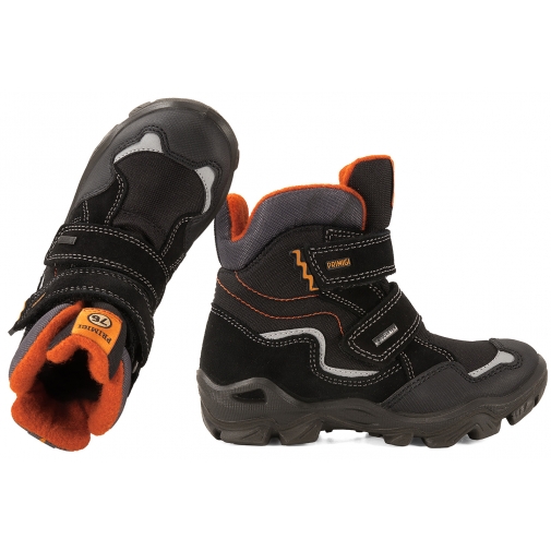 PRIMIGI 2392000 ŚNIEGOWCE TRZEWIKI OCIEPLANE ZIMOWE Z MEMBRANĄ GORE-TEX
