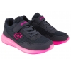 LOTTO 2600002K BUTY SPORTOWE DZIEWCZĘCE SNEAKERSY NA PIANCE PU Z RZEPEM