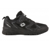 LOTTO 2601050K KITAURA BUTY SPORTOWE DZIECIĘCE SNEAKERSY Z RZEPEM czarne
