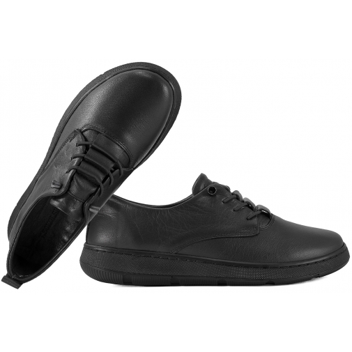 T.SOKOLSKI OG J040 PÓŁBUTY SKÓRZANE DAMSKIE CASUAL PU czarne