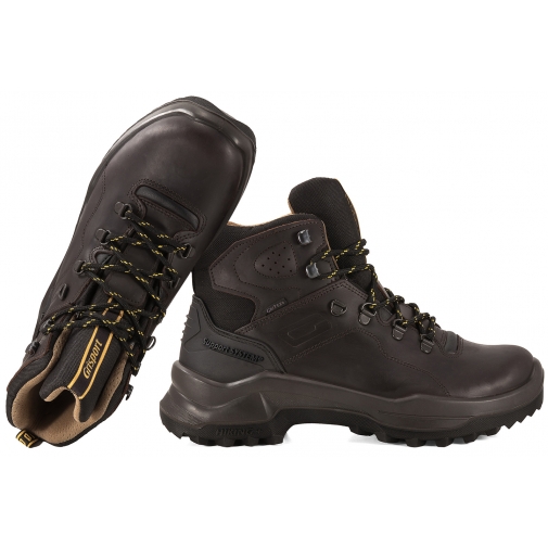 GRISPORT 15705P2G  SKÓRZANE BUTY TREKKINGOWE MĘSKIE WYSOKIE Z MEMBRANĄ