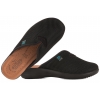 FLY FLOT P3 Y64 FE KLAPKI DOMOWE DAMSKIE TEKSTYLNE KOTURN PU czarne
