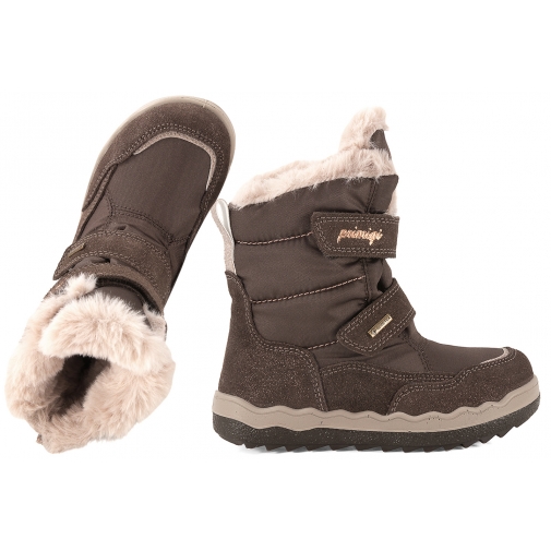 PRIMIGI 2381033 ŚNIEGOWCE TRZEWIKI OCIEPLANE ZIMOWE KOZACZKI MEMBRANA GORE-TEX