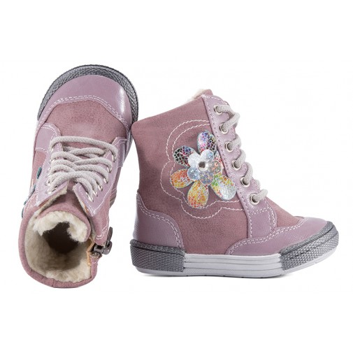 KORNECKI 4996 TRZEWIKI DZIEWCZĘCE OCIEPLANE