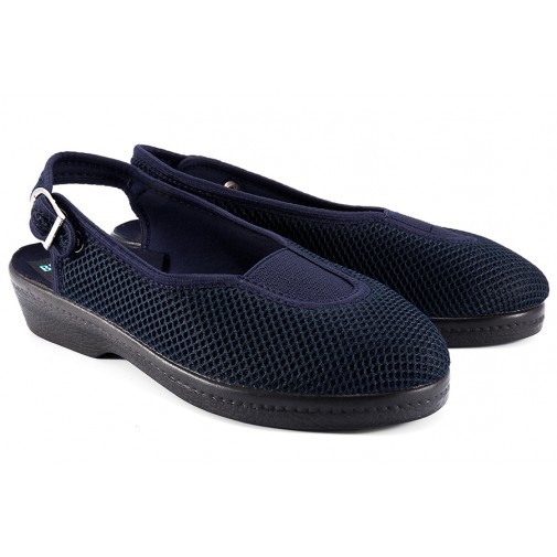 ADANEX 22885 SANDAŁY DAMSKIE TEKSTYLNE