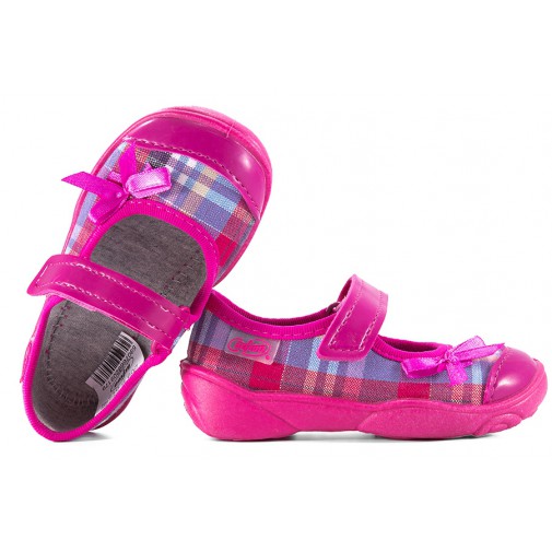 BEFADO 209P017 BALERINKI TEKSTYLNE DZIEWCZĘCE