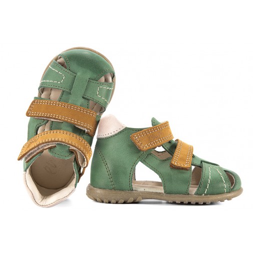 EMEL E2437-16 SANDAŁKI CHŁOPIĘCE SANDAŁY zieleń