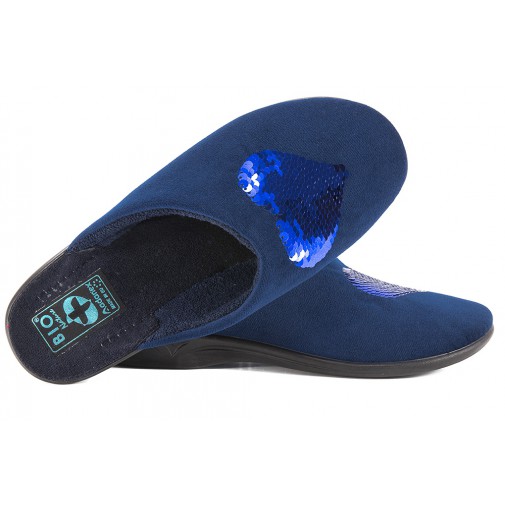 ADANEX 25673 DOMOWE DAMSKIE KAPCIE KLAPKI