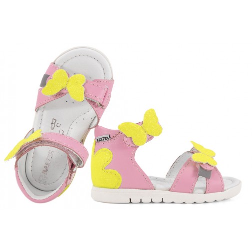 BARTEK 11417002 SANDAŁKI DZIEWCZĘCE różowe
