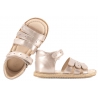 EMEL E2711-3 SANDAŁKI DZIEWCZĘCE złota perła