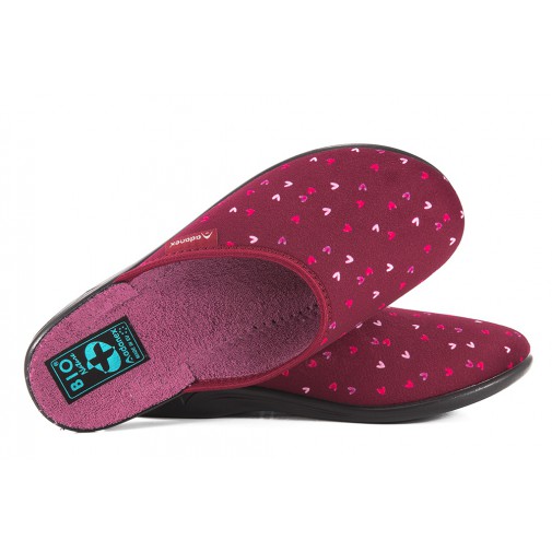 ADANEX 26645 DOMOWE DAMSKIE KLAPKI KAPCIE PU