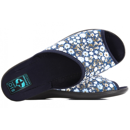 ADANEX 18760 DOMOWE DAMSKIE KAPCIE KLAPKI PU