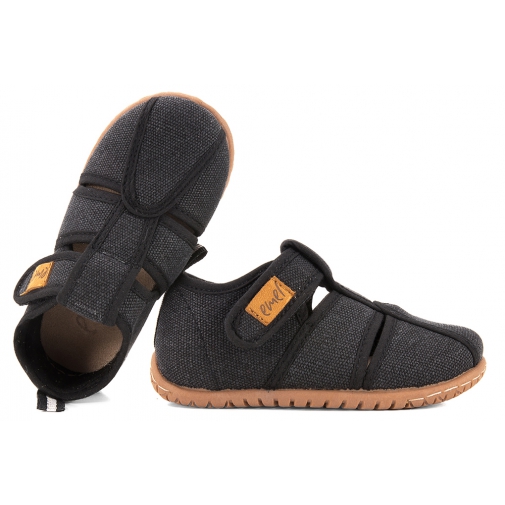 EMEL 101-4 SANDAŁKI TEKSTYLNE DOMOWE KAPCIE CHŁOPIĘCE