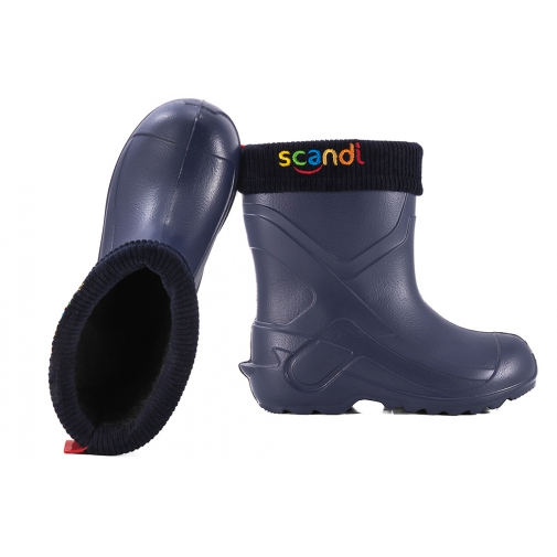 LEMIGO SCANDI 763 KALOSZE DZIECIĘCE z PIANKI granatowe