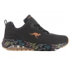 KANGAROOS 39309 BUTY SPORTOWE SNEAKERSY DZIECIĘCE czarne