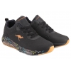 KANGAROOS 39309 BUTY SPORTOWE SNEAKERSY DZIECIĘCE czarne