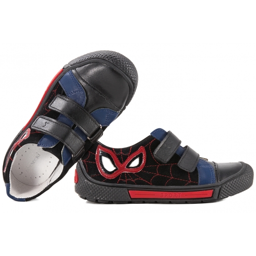 KORNECKI 6815 PÓŁBUTY CHŁOPIĘCE TRZEWIKI czarne