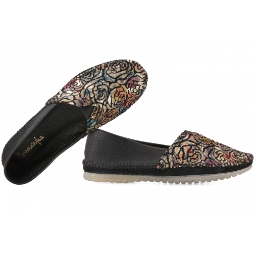 MACIEJKA 01930B-01 MOKASYNY PÓŁBUTY DAMSKIE BALERINKI