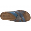 INBLU GS-52 KLAPKI DAMSKIE KOMFORT SOFT PU granatowe